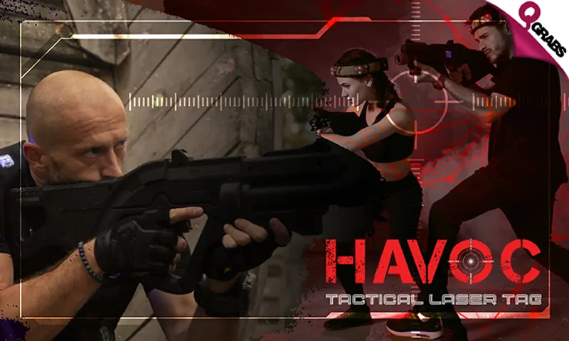 60min Battle Game for TWO: Tactical Laser Tag Missions at HAVOC!
